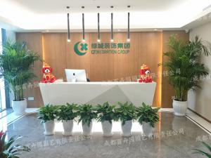 某装饰集团成都办公室植物租摆案例