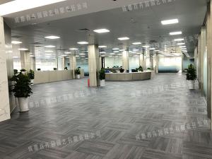 机械设备公司成都办公室绿植租摆案例