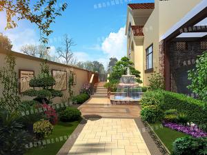 成都庭院花园景观设计案例 